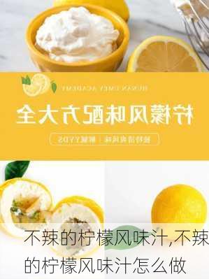 不辣的柠檬风味汁,不辣的柠檬风味汁怎么做