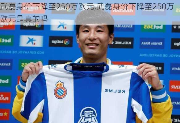 武磊身价下降至250万欧元,武磊身价下降至250万欧元是真的吗