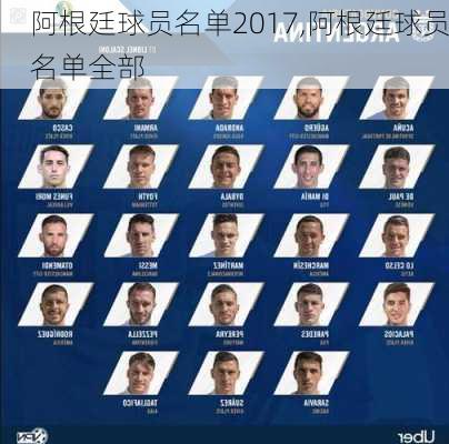 阿根廷球员名单2017,阿根廷球员名单全部