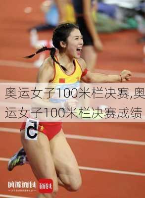 奥运女子100米栏决赛,奥运女子100米栏决赛成绩