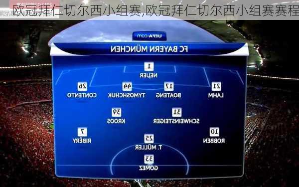 欧冠拜仁切尔西小组赛,欧冠拜仁切尔西小组赛赛程