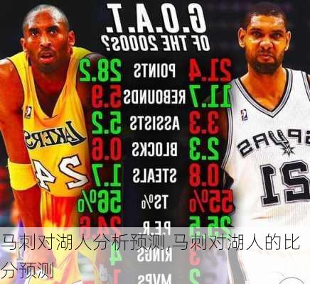马刺对湖人分析预测,马刺对湖人的比分预测