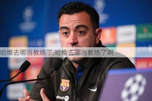 哈维去哪当教练了,哈维去哪当教练了啊