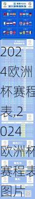 2024欧洲杯赛程表,2024欧洲杯赛程表图片