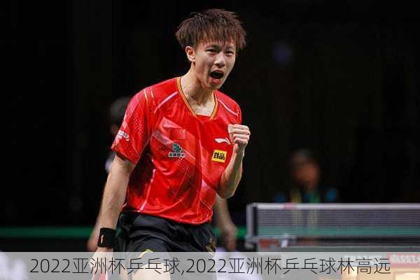 2022亚洲杯乒乓球,2022亚洲杯乒乓球林高远