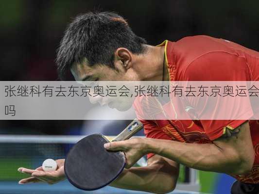 张继科有去东京奥运会,张继科有去东京奥运会吗
