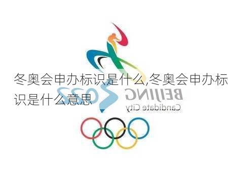冬奥会申办标识是什么,冬奥会申办标识是什么意思