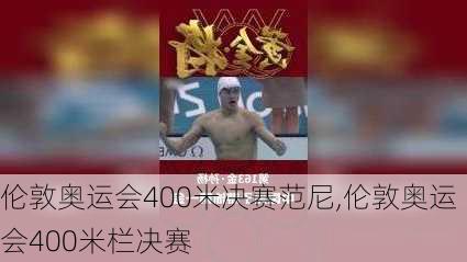 伦敦奥运会400米决赛范尼,伦敦奥运会400米栏决赛