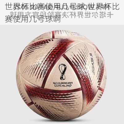 世界杯比赛使用几号球,世界杯比赛使用几号球啊
