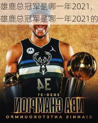 雄鹿总冠军是哪一年2021,雄鹿总冠军是哪一年2021的