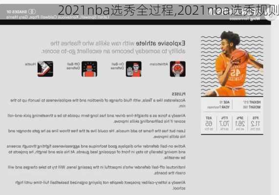 2021nba选秀全过程,2021nba选秀规则