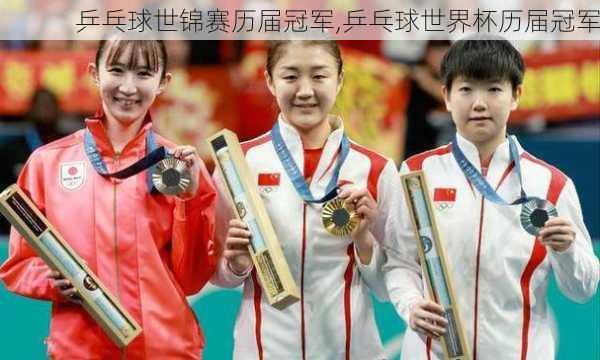 乒乓球世锦赛历届冠军,乒乓球世界杯历届冠军