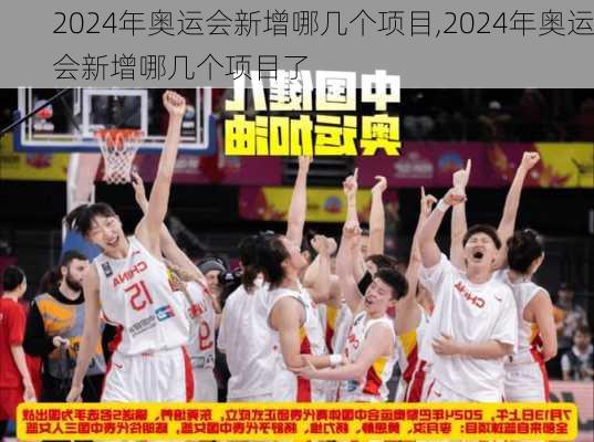 2024年奥运会新增哪几个项目,2024年奥运会新增哪几个项目了
