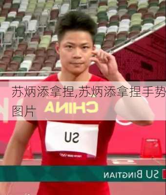 苏炳添拿捏,苏炳添拿捏手势图片