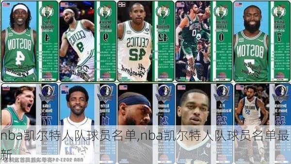 nba凯尔特人队球员名单,nba凯尔特人队球员名单最新