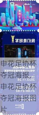申花足协杯夺冠海报,申花足协杯夺冠海报图片
