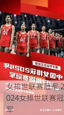 女排世联赛冠军,2024女排世联赛冠军