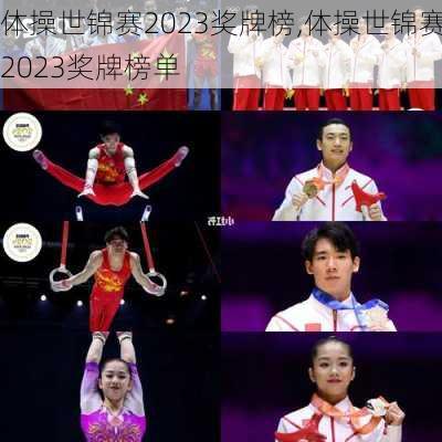 体操世锦赛2023奖牌榜,体操世锦赛2023奖牌榜单