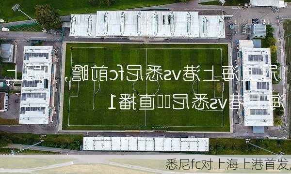 悉尼fc对上海上港首发,