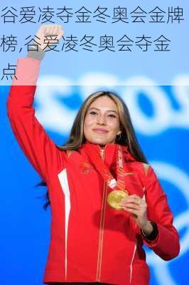 谷爱凌夺金冬奥会金牌榜,谷爱凌冬奥会夺金点