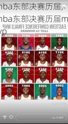 nba东部决赛历届,nba东部决赛历届mvp