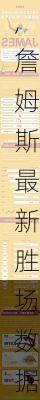 詹姆斯最新胜场数,詹姆斯最新胜场数据