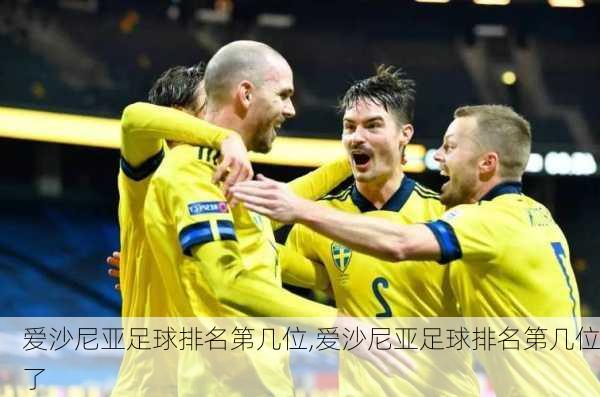 爱沙尼亚足球排名第几位,爱沙尼亚足球排名第几位了