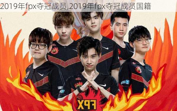 2019年fpx夺冠成员,2019年fpx夺冠成员国籍