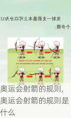 奥运会射箭的规则,奥运会射箭的规则是什么