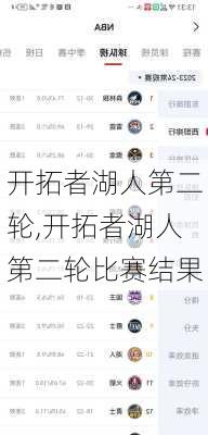 开拓者湖人第二轮,开拓者湖人第二轮比赛结果