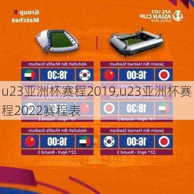 u23亚洲杯赛程2019,u23亚洲杯赛程2022赛程表