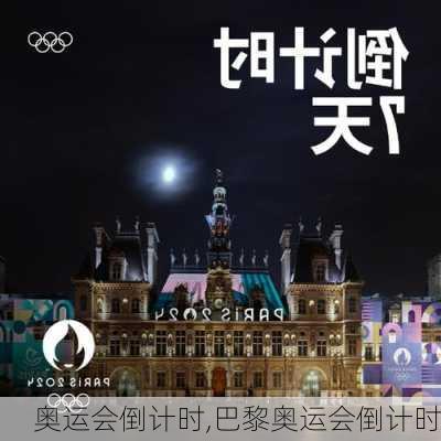 奥运会倒计时,巴黎奥运会倒计时