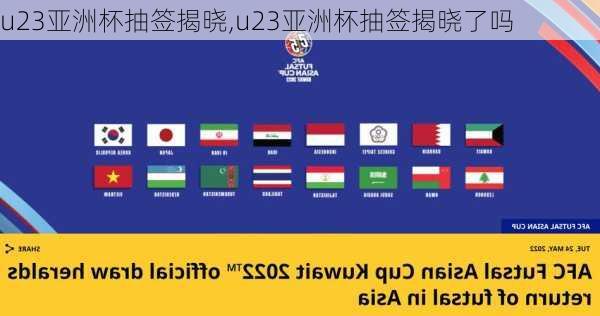 u23亚洲杯抽签揭晓,u23亚洲杯抽签揭晓了吗
