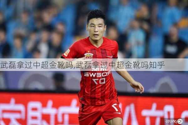 武磊拿过中超金靴吗,武磊拿过中超金靴吗知乎