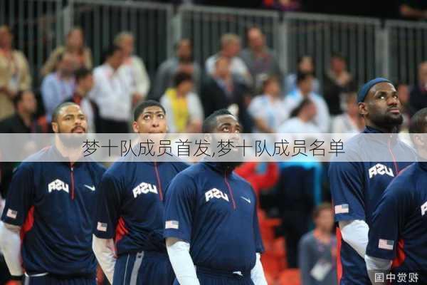 梦十队成员首发,梦十队成员名单