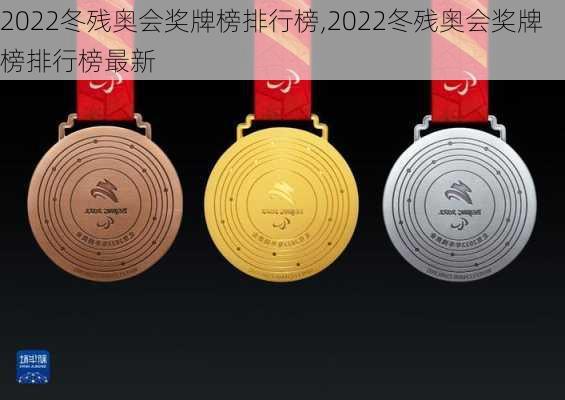 2022冬残奥会奖牌榜排行榜,2022冬残奥会奖牌榜排行榜最新