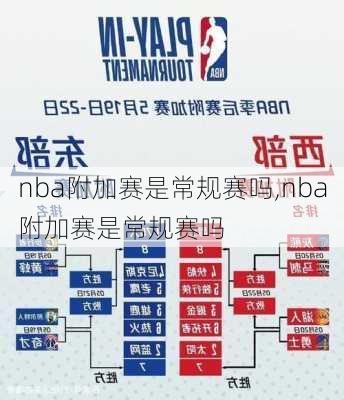 nba附加赛是常规赛吗,nba附加赛是常规赛吗