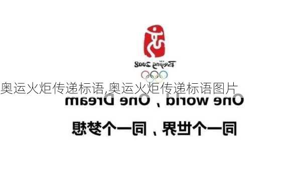 奥运火炬传递标语,奥运火炬传递标语图片