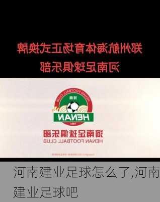 河南建业足球怎么了,河南建业足球吧