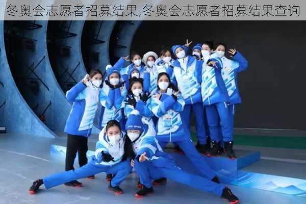 冬奥会志愿者招募结果,冬奥会志愿者招募结果查询