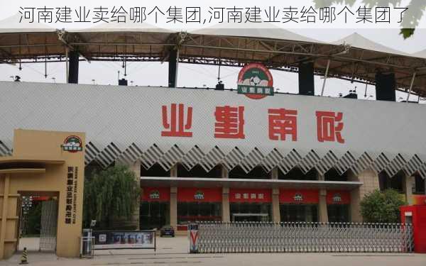 河南建业卖给哪个集团,河南建业卖给哪个集团了