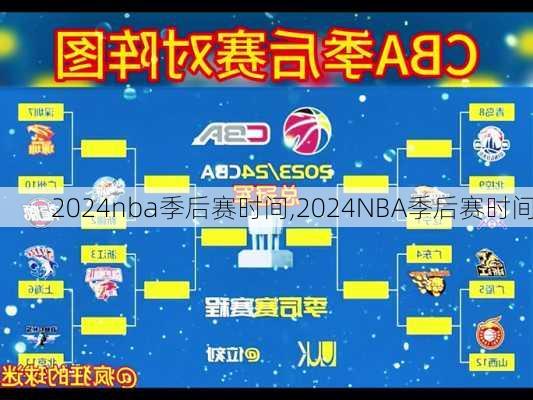 2024nba季后赛时间,2024NBA季后赛时间