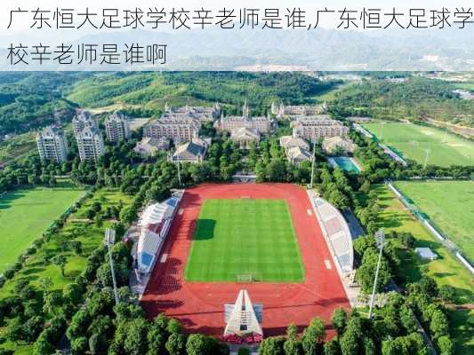 广东恒大足球学校辛老师是谁,广东恒大足球学校辛老师是谁啊