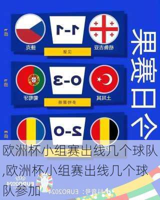 欧洲杯小组赛出线几个球队,欧洲杯小组赛出线几个球队参加
