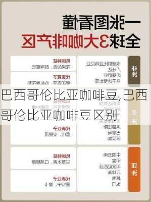 巴西哥伦比亚咖啡豆,巴西哥伦比亚咖啡豆区别