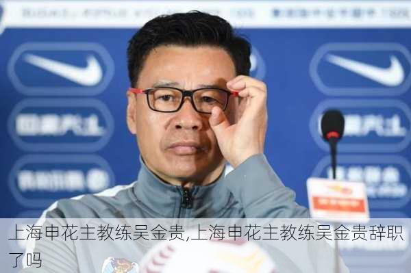 上海申花主教练吴金贵,上海申花主教练吴金贵辞职了吗