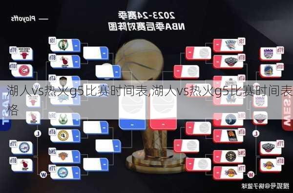 湖人vs热火g5比赛时间表,湖人vs热火g5比赛时间表格