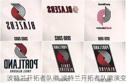 波特兰开拓者队徽,波特兰开拓者队徽演变