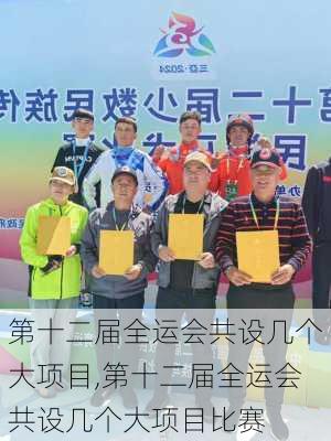 第十二届全运会共设几个大项目,第十二届全运会共设几个大项目比赛