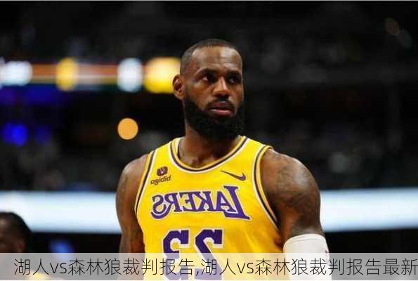 湖人vs森林狼裁判报告,湖人vs森林狼裁判报告最新
